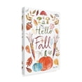 thumbnail image 2 of Trademark Fine Art 'Hello Fall I' Canvas Art by Farida Zaman, 2 of 3