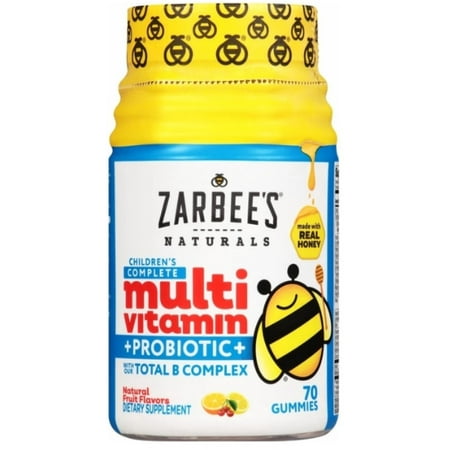 6 Pack - Naturals Children's Complete Multivitamin + Probiotic Gummies, Natural Fruit Flavor, 70 ea