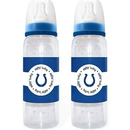 Indianapolis Football Colts Baby Infant Bottle - Set of 2 Baby Bottles