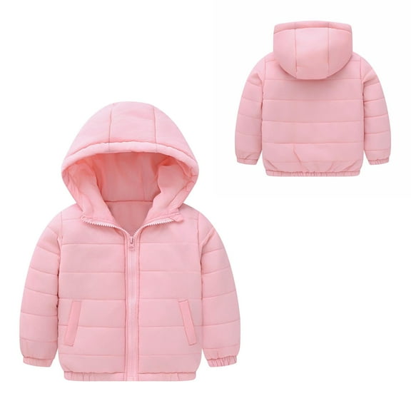 Toddler Baby Winter Coat,Toddler Puffer Coat Hooded Jacket Windproof Down Jacket for Baby Girls Winter Warm Outwear Jacket Coat Baby Girl Clothes Winter