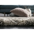 thumbnail image 6 of SAFAVIEH Hudson Arline Geometric Shag Area Rug, Grey/Ivory, 2'3" x 3'9", 6 of 11