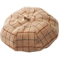 thumbnail image 2 of YooGuoGuo Berets for Women Autumn Winter Painter Plaid Cap Casual All-Match Newsboy Korean Simple Retro Girl Hats, 2 of 7