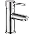 thumbnail image 3 of Delta Faucet Modern Single Hole Bathroom Faucet, Single Handle Bathroom Faucet Chrome, Bathroom Sink Faucet, Drain Assembly, Chrome 559LF-PP 7.25 x 6.00 x 6.25 inches, 3 of 4