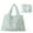 #3, variant on Reusable Foldable Shopping Bag - Large 30lb Capacity Tote with Pouch (Lightweight, Waterproof Grocery Bag for Women)
