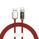 thumbnail image 4 of Matsuzay Cable de datos 5A 1.2m Pantalla digital 480Mbps Cable de carga rápida Rojo 40W Tipo 1 Rojo 40W Tipo 1 5Conjunto, 4 of 6