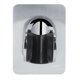 thumbnail image 1 of Soporte Para Cabezal De Ducha Ajustable Cromado Autoadhesivo, 1 of 7