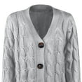 thumbnail image 7 of hgsbede Sweaters for Women Knit Cardigan Loose Slouchy Oversized Coat with Pockets, 7 of 7