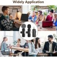 thumbnail image 5 of Wireless Lavalier Microphone - Professional Dual Lavalier Microphone with USB-C/3.5mm/USB Plug for Video Recording, Vlog, 5 of 5