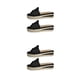 thumbnail image 3 of Sonducket Zapatos de plataforma de cuña, zapatos planos de verano con lazo, sandalias de playa, zapatillas anchas de ocio, sandalias para mujer, Type1 NO1, 3 of 6