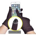 thumbnail image 4 of 1 par de Gants Chauds Pour Femmes D'hiver Pour Femmes Couleur De Caf, Cran Tactile, Gants Pais Doubls Coupe-vent, 4 of 5