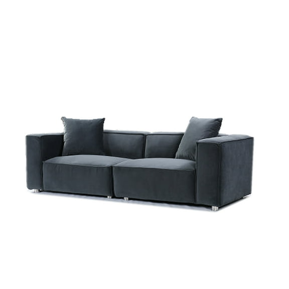 Amber's 3 Seater Sofa - Dark Grey
