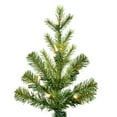 thumbnail image 2 of Vickerman 7.5' x 38" Moutauk Pine Artificial Christmas Pencil Tree, Clear Dura-lit Lights, 2 of 5