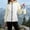 Khaki, variant on Sentmoon Womens Fall Jackets 2026 Waterproof Windproof Hooded Neck Light Jackets for Women Long Sleeve with Zipper Raincoat for Rainy Days Golf Weekend