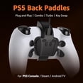 thumbnail image 3 of Paletas traseras para mando PS5 GMVOX Plug and Play, color negro, 3 of 7