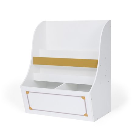 Fantasy Fields Versailles Bookcase Display with Toy Storage  White