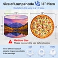 thumbnail image 2 of Linen Drum Lampshades Maroon Bells autumn aspen trees lake reflections Aspen 13"x13"x10" Light Shade for Table Lamps Floor Lamp Shades Lampshade Replacement Assembly Required, 2 of 8