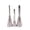 silver, variant on Product Bakeware 2 - Dessert Icing Tips Decoration 3Pc Tools for Piping Sugarcraft Cups Cake Nozzles for Kitchen Dining & Bar