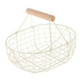 thumbnail image 3 of GUOOL Housewarming Gift Ornament Decorative Geometric Metal Vegetable Rack for Beige XL, 3 of 9