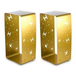 Star Wars Gold Stamped Lantern | Rebel Symbol | 11.5 Inches | Set of 2 Star Wars Gold Stamped Lantern | Rebel Symbol | 11.5 Inches | Set of 2