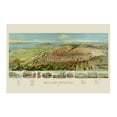 thumbnail image 6 of HISTORIX 1891 Salt Lake City Utah Map Vintage Poster Wall Art Print, 16 x 24 Inch, 6 of 8