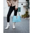 thumbnail image 5 of MKF Collection Ezra Crossbody Bag for women, Vegan Leather Shoulder bag Charcoal handbags Purses by Mia K, 5 of 7