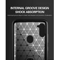 thumbnail image 5 of MISIDE Compatible with Samsung Galaxy A11 Case,Slim Fit Carbon Fiber Design Flexible Soft TPU Case, 5 of 5