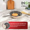 thumbnail image 2 of T-fal Excellence Ceramic, 20cm Egg Frypan, Ceramic Non-Stick Cookware, Blush, Thermo-Spot Heat Indicator, 2 of 7