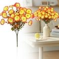 thumbnail image 5 of Artificial Flowers, Faux Flowers, Artificial Morning Glory Bouquet, Realistic Faux Morning Glory Flowers, UV Resistant and Durable Floral Decor, Fake Flowers for Garden Yard Patio Porch Decor, 5 of 6