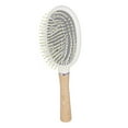 thumbnail image 2 of Detangling Hair Brush, Graceful Lines Relieve Fatigue Prevent Hair Loss Rounded Corner Hair&nbsp;Brush For Thin Hair For Women, 2 of 8