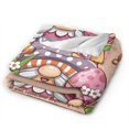 thumbnail image 2 of ZICANCN Throw Blanket Happy Lady Easter Gnomer , Couch Ultra Soft Micro Fleece Sofa Bed Camping Travel Blanket for Adults, 60"x50", 2 of 8