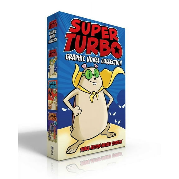 Super Turbo: The Graphic Novel Super Turbo Graphic Novel Collection (Boxed Set): Super Turbo Saves the Day!; Super Turbo vs. the Flying Ninja Squirrels, (Paperback)