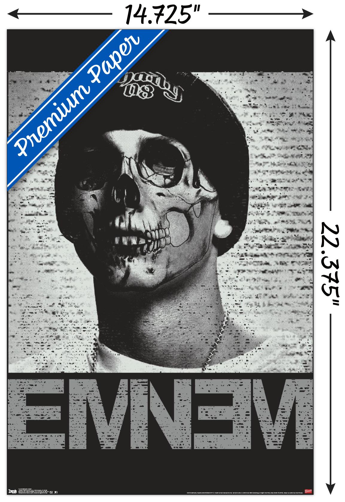 Eminem - Skull Wall Poster, 14.725" x 22.375"