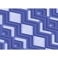 thumbnail image 1 of Ahgly Company Machine Washable Indoor Rectangle Transitional Day Sky Blue Area Rugs, 8' x 10', 1 of 7