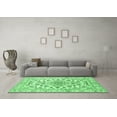 thumbnail image 3 of Ahgly Company Indoor Square Persian Emerald Green Traditional Area Rugs, 8' Square, 3 of 4