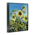 thumbnail image 2 of Stupell Industries Summer Sky Sunflower Field Contemporary Farm Florals Floral & Botanical Painting Black Framed Art Print Wall Art, 24 x 30, 2 of 8