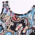 thumbnail image 3 of UTTOASFAY Womens Plus Size Dresses Women Casual Sleeveless Dress O-Neck Summer Print Dress for Beach Multicolor M, 3 of 7
