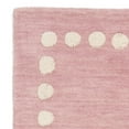 thumbnail image 5 of SAFAVIEH Kids Fiona Solid Bordered Wool Runner Rug, Pink, 2'6" x 8', 5 of 7