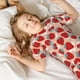 thumbnail image 5 of Balery Red Strawberry Conjunto de Pijama Infantil de Manga Corta con Estampado – Ropa de Dormir de Algodón Suave-3X-Large, 5 of 6