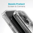 thumbnail image 3 of Speck iPhone 15 Pro Max Case-Presidio Lux Grip-ClickLock-MagSafe-6.7 Inch Phone Case-Clear/Platinum Glitter, 3 of 14