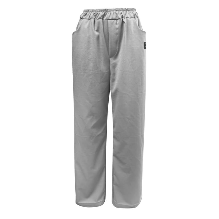 Xyxonk Linen Pants for Men 2025 Winter Baggy Lounge Pants Elastic