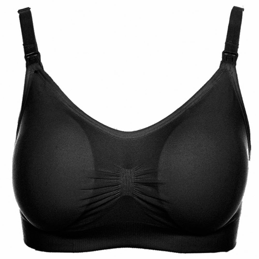 Generic Mother Maternity Push Up Nursing Bra Front Buckles Breastfeeding Pregnant Bra Free