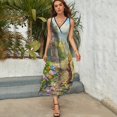 thumbnail image 5 of Easter Bunnies Rabbits Sleeveless Dress Woman Fashion Long Dresses Women's Summer Suit Dress 2025, 5 of 7