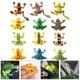 thumbnail image 2 of 12 ranas de plástico de juguete de simulación, juguetes de ranas, regalos de fiesta para niños y niñas, 2 of 7