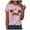 Pink, variant on larppty Valentines Day Cute Love Heart Gnome Leopard Women Girls T-Shirt Fashion Clothes (White, XXL)