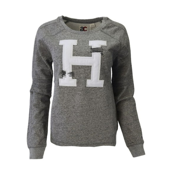 AMERICAN COLLEGIATE Women's Harvard Sweatshirt, Grey, XL
