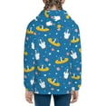 thumbnail image 6 of Rocae Cartoon Goose for Zip Up Hoodies for Teen Sweatshirt with Hood-Medium, 6 of 6