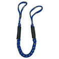 thumbnail image 1 of Elastic Boat Bungee Dock Line Docking Rope Boat Ropes Strong Dock Line Stretches to 5.5ft Blue Yellow Dots, 1 of 9