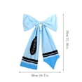 thumbnail image 3 of Back to School Crayon Wreath Bows 28 x 19 Inch Classroom Crayon Bows Hanging Decor Bow Door Hanger for First Day of School Party Classroom Office Wall Porch Front Door Decorations Supplies, 3 of 8