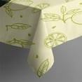 thumbnail image 2 of Cute Lemon Tablecloth,Oil Proof Spill Proof Polyester Table Cover for Rectangle Tables,Foldable Tableclothes Thick Tablecloths for Spring Easter Picnic Kitchen, 2 of 5