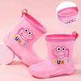 thumbnail image 7 of Otqutp Children's Rain Boots Boys Baby Rain Boots Girls Students Children's Sea Hunting Toddler Outdoor Water Shoes, 7 of 7